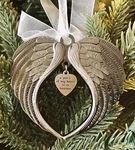 Christmas Ornaments Angel Wings - Piece Of My Heart Heaven F.... Fixed Price $21.23.