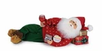 Karen Didion Originals Wine & Movie Lying Santa Christmas Figurine Nib. Fixed Price $75.00.
