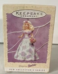 Vtg 1995 Springtime Barbie #1 Series Hallmark Ornament. Fixed Price $7.18.