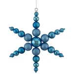Northlight 18" Blue 3-FINISH Snowflake Commercial Christmas Ornament. Fixed Price $69.29.