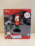 Gemmy Disney 3.5 Mickey Mouse Christmas Sweater Santa Hat Led Inflatable New. Fixed Price $39.99.