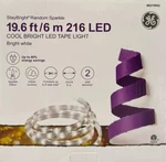 Ge Staybright 19.6FT Cool White Led Tape Light Random Sparkle Indoor New. Fixed Price $29.95.