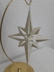 White Northlight Star Glittered Sequins Accents Christmas Hanging Ornament. Fixed Price $6.99.