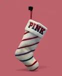 Pink Cozy Teddy Faux Fur Sherpa Christmas Stocking New Victorias Secret. Fixed Price $9.97.