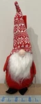 Christmas House - Holiday Red Felted Gnome Stand Up Decoration New!!!. Fixed Price $7.98.