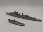 Hms Turmoil & Swiftsure Model #s M810 M761. Both Mint First Run. Fixed Price $50.00.