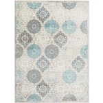 Home Dynamix Boho Celeste Transitional Damask Area Rug Grey/blue 79X102. Fixed Price $219.50.
