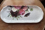 Michel Design Works Sweet Floral Melody Melamine Accent Tray 15.75 X 6.25. Fixed Price $24.95.