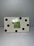 Kate Spade New York Lenox Black Dot 4 Cookie Cutters W/ Storage Tin. Fixed Price $19.99.