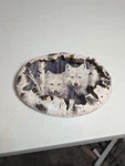 White Magic By Rusty Frentner Wolf Tree Bark Cabin Wall Decor Bradford Exchange. Fixed Price $12.75.
