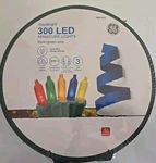 Ge Staybright 300-COUNT 74.5-FT Multicolor Led Miniature Christmas String Lights. Fixed Price $29.99.
