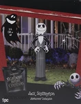 Disney The Nightmare Before Christmas 5 Ft Jack Skellington Airblown Inflatable. Fixed Price $79.99.