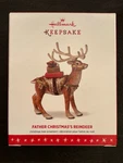 2017 Hallmark Keepsake Father Christmas Reindeer Limited Edition Mib. Fixed Price $75.00.