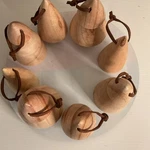 Studio Mcgee W/ Threshold 2-SETS Of (4) Wood Christmas Tree Ornaments 2022. Fixed Price $45.00.