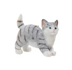 Kurt Adler Resin Gray Tabby Cat Standing Christmas Ornament. Fixed Price $13.99.