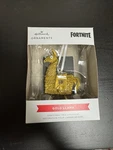 Hallmark Fortnite Golden Loot Llama Christmas Tree Ornament - Brand New 2024. Fixed Price $9.99.