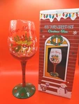 Kirklands - Christmas Get Your Merry On Wine Glass 15 Oz. Fixed Price $14.50.