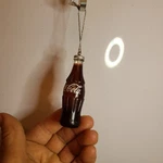 Coca-cola Contour Glass Bottle Holiday Christmas Ornament Coke 2.5". Fixed Price $9.00.
