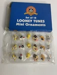 Vintage 2000 Looney Tunes Holiday Christmas Mini Ornaments Set Of 18 Warner Bros. Fixed Price $8.00.