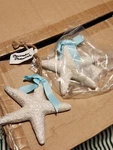 6 Pk. December Diamonds Nautical 4 Inch Starfish Jewels Christmas Ornament Pink. Fixed Price $24.95.
