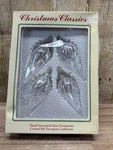 Box Of Vtg Commodore Christmas Classics Glass 4" Teardrop Ornaments- Romania. Fixed Price $19.99.