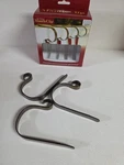 Haute Decor Original Mantle Clip Christmas Stocking Holder Bronze 3 Only MC0411. Fixed Price $7.95.