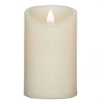 Roman Flameless Led Candle 5"H Ivory Smooth Pillar Outdoor 3-D Motion. Fixed Price $27.45.
