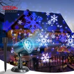 Vanthylit Christmas Projector Lights Outdoor, White Blue Snowflakes Projection. Fixed Price $31.02.
