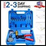 Hand Held Vacuum Pump Tester Set Gauge Brake Bleeder Kit For Autom.... Fixed Price $32.99.