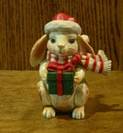 Jim Shore Heartwood Creek Mini #6009012 Christmas Bunny 3.75" New/box From Store. Fixed Price $31.50.