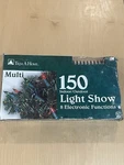 Vintage Kmart Christmas Tree Lights 150 Trim Home 8 Functions Multi Color Nos. Fixed Price $29.99.