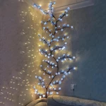 Blue Cherry Blossom Tree Branch Light Willow Vine 144 Led Remote 90 Inch. Fixed Price $49.79.