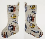 Beach Cats Christmas Stocking. Fixed Price $25.00.