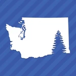 Washington Evergreen Tree State Outline Vinyl Decal Sticker. Fixed Price $14.99.