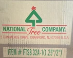 National Tree Company Christmas Artificial Stand Black FTS8 32A-1. Fixed Price $18.00.