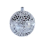 Kurt Adler Chirping Ball Ornament W/ Motion Sensor, Silver, 3". Fixed Price $19.89.