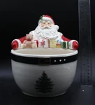 Spode Christmas Tree Santa Claus Nut Bowl Ceramic Holiday Decor. Fixed Price $19.99.