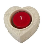 Lenox Yuletide Glowlites Heart Ivory. Fixed Price $24.99.