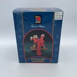 Mickey Mouse Stocking Holder Santa's Best Disney Christmas Red Bow Hanger. Fixed Price $24.99.