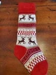 Nwot Pottery Barn Reindeer Fair Isle Knit Christmas Stocking Monogram Morgan. Fixed Price $35.00.