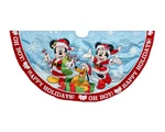 48" Disney Mickey And Minnie Mouse Tree Skirt. Fixed Price $50.99.