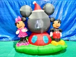 6' Gemmy Airblown Inflatable Panoramic Projection Mickey Mouse Clubhouse Scene. Fixed Price $179.95.