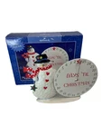 Hallmark Metal Musical Christmas Countdown Advent Calendar Plays Jingle Bells. Fixed Price $12.00.