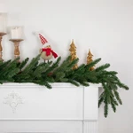 Northlight 9' X 14" Grande Spruce Artificial Christmas Garland, Unlit. Fixed Price $69.29.