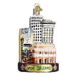 Old World Christmas Blown Glass Ornament For Tree, New Orleans. Fixed Price $28.07.