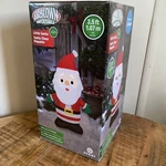Gemmy Airblown Inflatable Led Little Santa Claus 3.5 Ft Christmas Light Up New. Fixed Price $7.95.