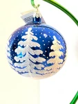 Christopher Radko Glass Christmas Ornament Northwoods Evergreen Trees Ball. Fixed Price $198.00.