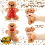 Meooeck 24 Pcs Gingerbread Stress Balls Adult Christmas Stocking Stuffer. Fixed Price $66.99.