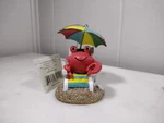 Fun Red Crab At Beach Christmas Holiday Ornament Midwest Cbk. Fixed Price $12.40.