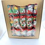 Box Of 6 Walpert Festive Crackers Christmas New Mickey Mouse Donald Duck. Fixed Price $22.46.